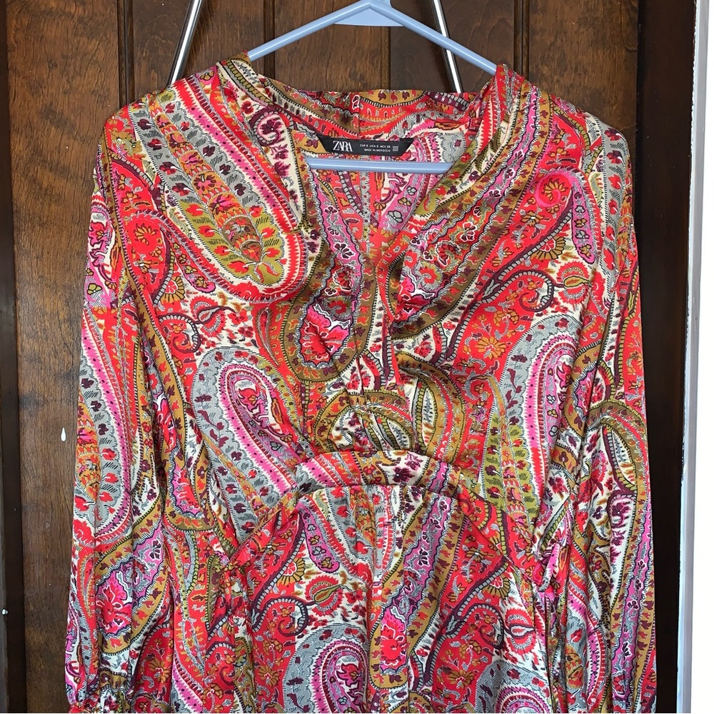 *Sale* Zara Paisley Dress - Picture 2 of 7